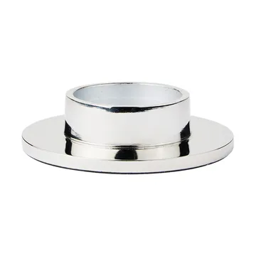 Maro lysestake for blokklys - Silver Finish, 4 cm - Broste Copenhagen