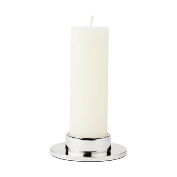 Maro lysestake for blokklys - Silver Finish, 4 cm - Broste Copenhagen