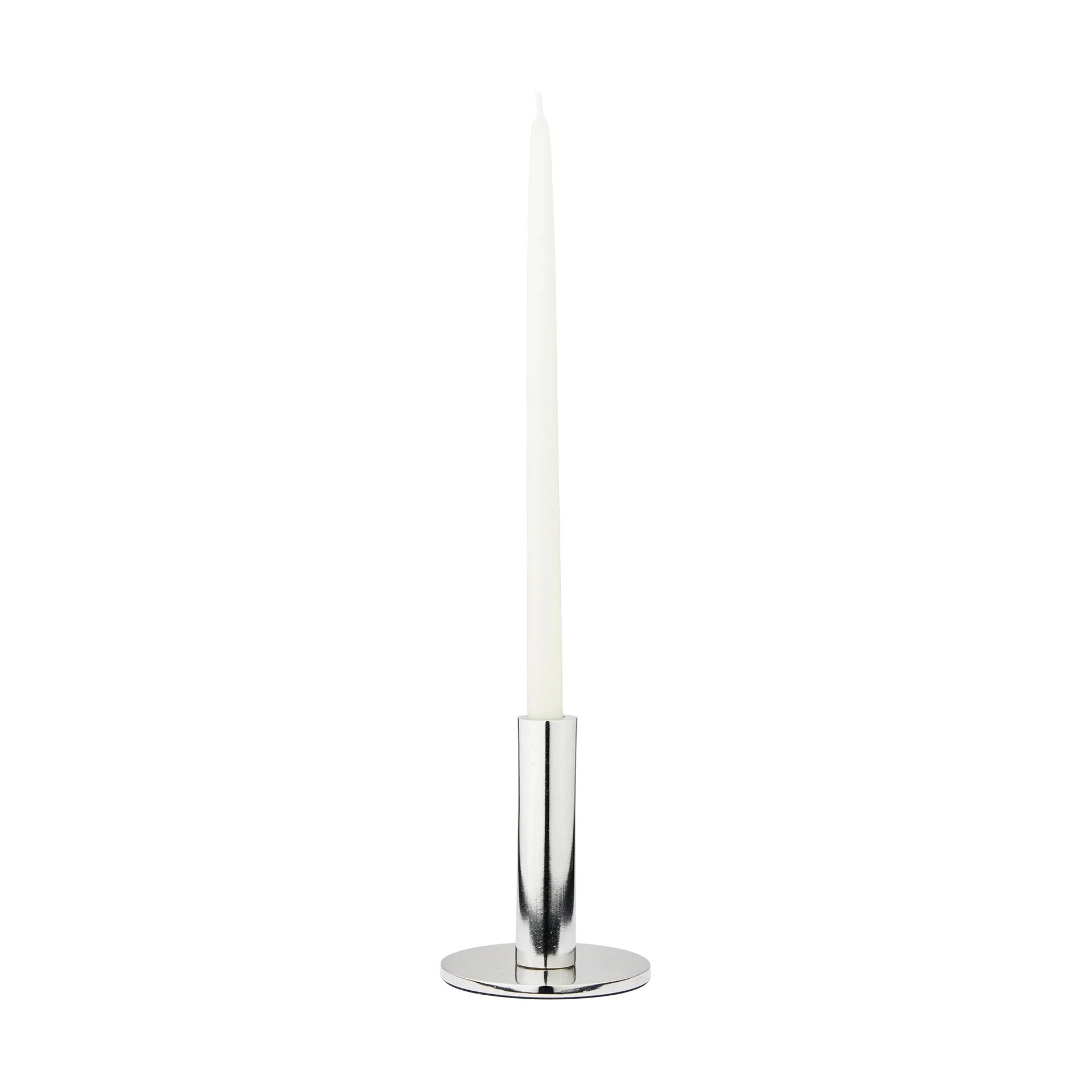 Maro lysestake, Silver Finish, 9,5 cm Broste Copenhagen