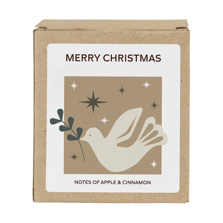 Merry Christmas duftlys 32 t, White Broste Copenhagen