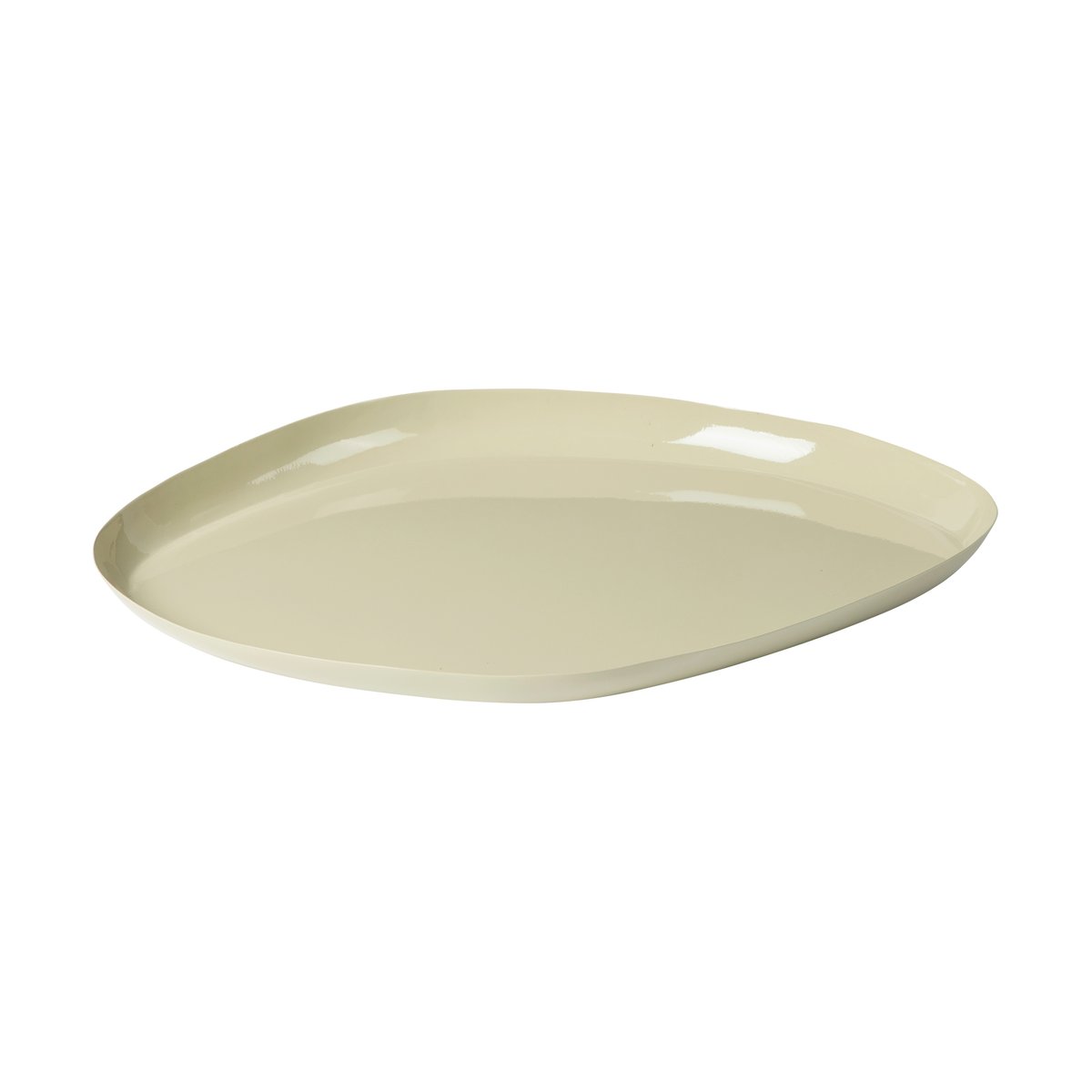 Broste Copenhagen - Mie dekorfat stort 39x32 cm castle beige