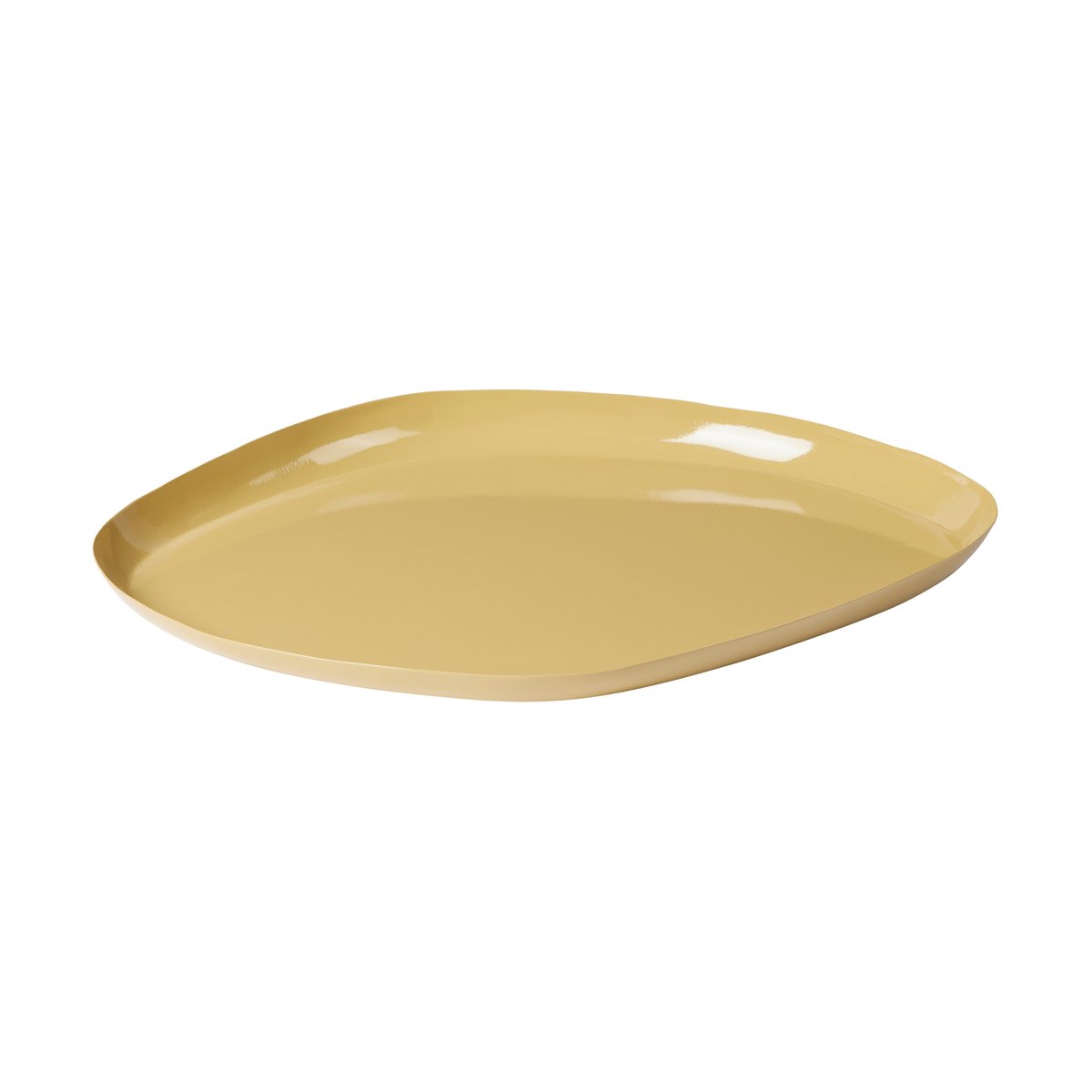 Broste Copenhagen - Mie dekorfat stort 39x32 cm taupe sand