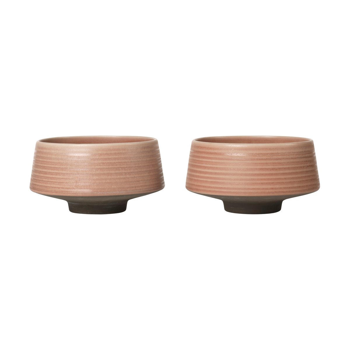 Broste Copenhagen Miko skål Ø14 cm 2-pk Dusty pink