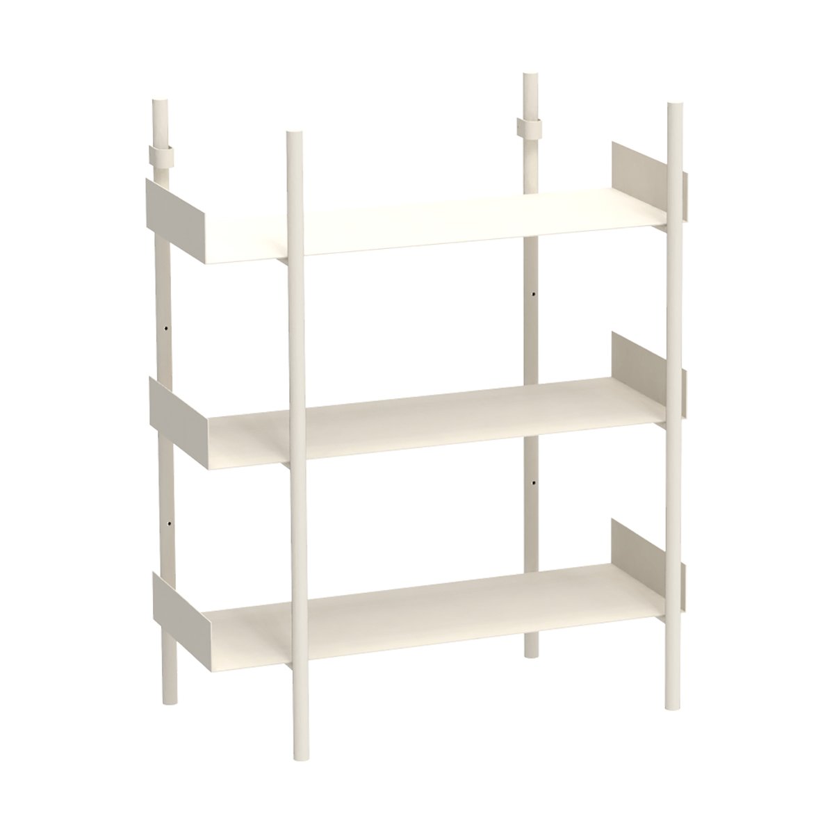 Broste Copenhagen Nobuko bokhylle 3 hyller White