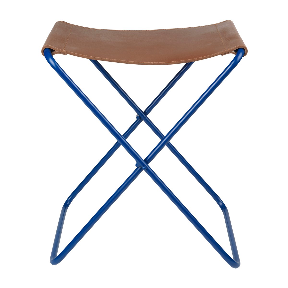 Broste Copenhagen Nola krakk lær Intense blue | Skandinavisk Design | Krakker | Blå