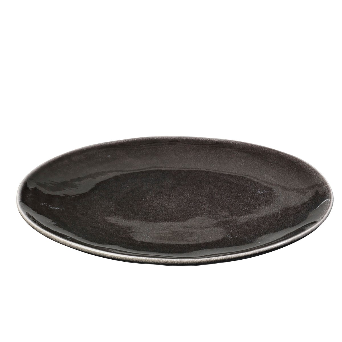 Broste Copenhagen Nordic Coal tallerken 26 cm | Skandinavisk Design | Asjetter | Svart