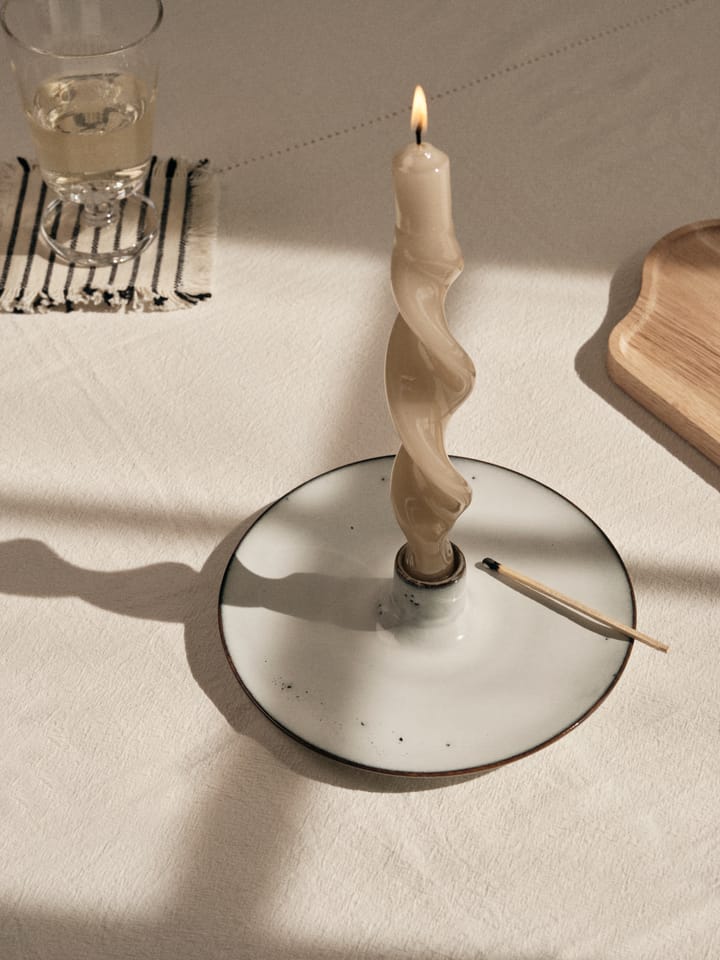 Nordic Sand lysestake, Ø18 cm Broste Copenhagen