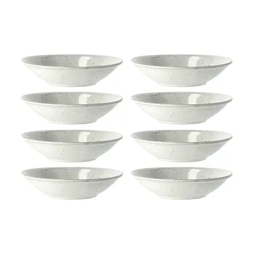 Nordic Sand pastatallerken Ø22,5 cm 8-pakning - Broste Copenhagen