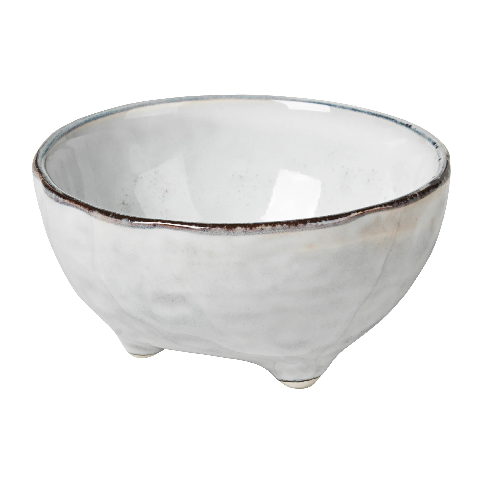 Nordic Sand skål på fot, Ø 11 cm Broste Copenhagen