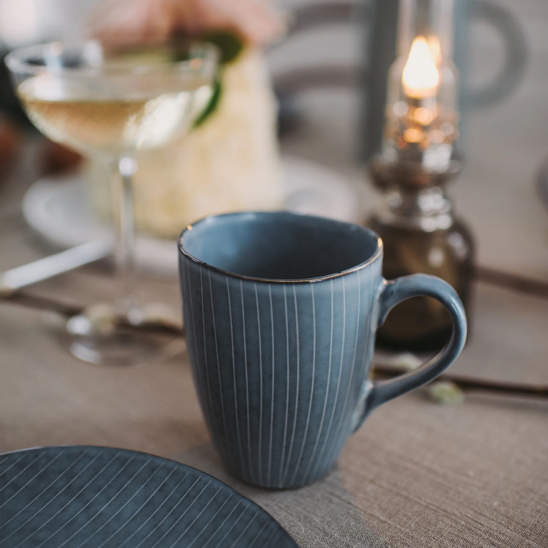 Nordic sea kopp med hank, 10 cm Broste Copenhagen