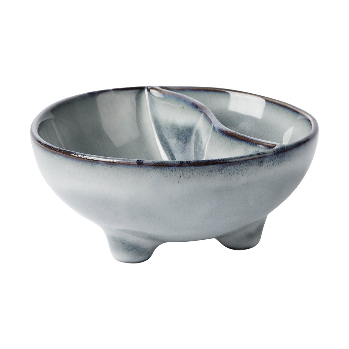 Broste Copenhagen Nordic Sea olivenskål 11 cm | Skandinavisk Design | Serveringsfat | Blå