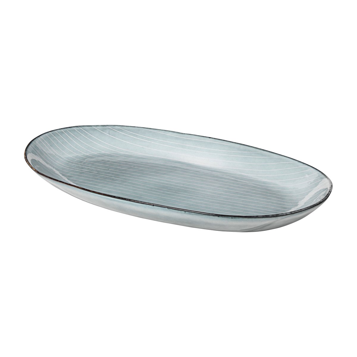 Broste Copenhagen - Nordic Sea fat ovalt 17x30 cm