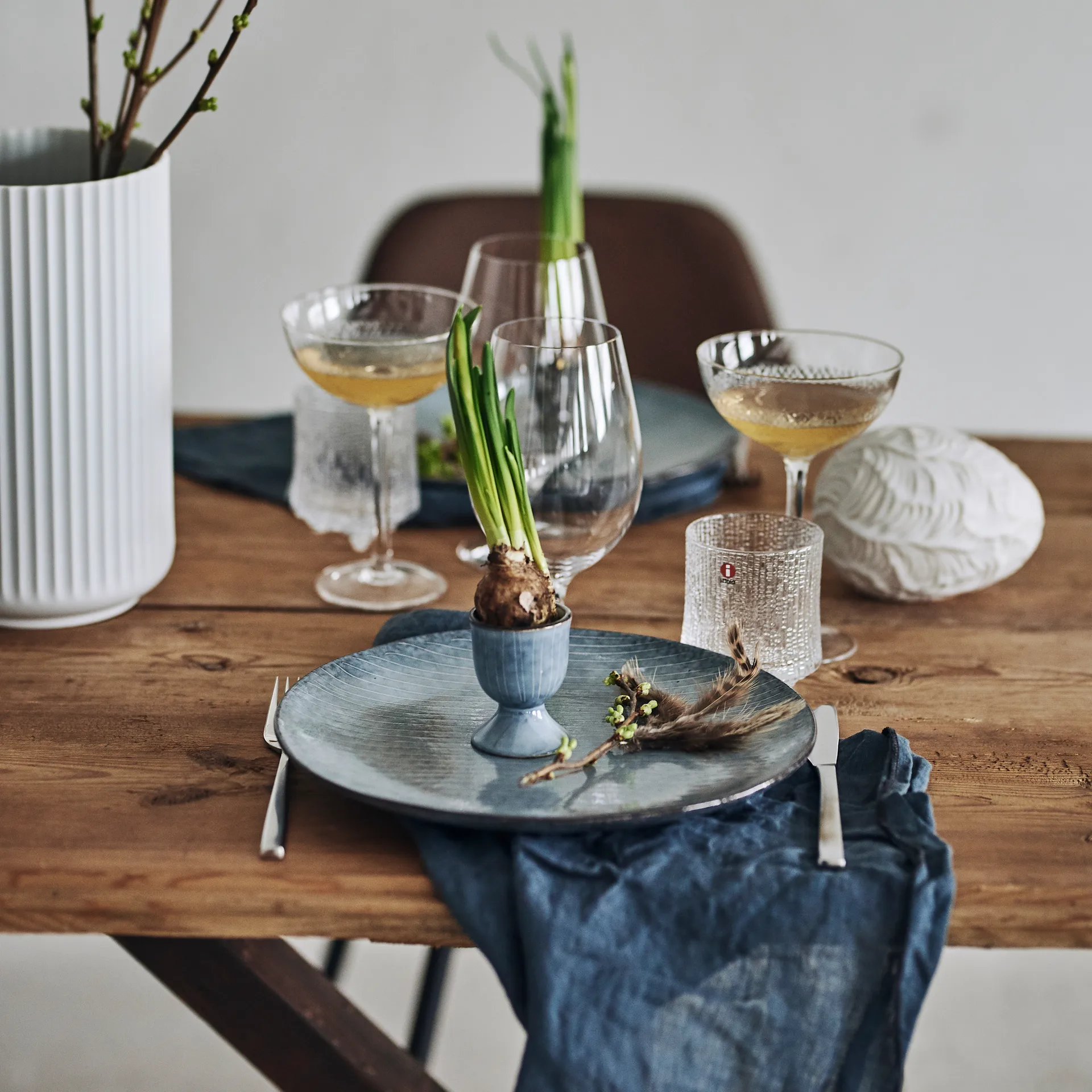 Nordic sea tallerken, Ø 20 cm Broste Copenhagen