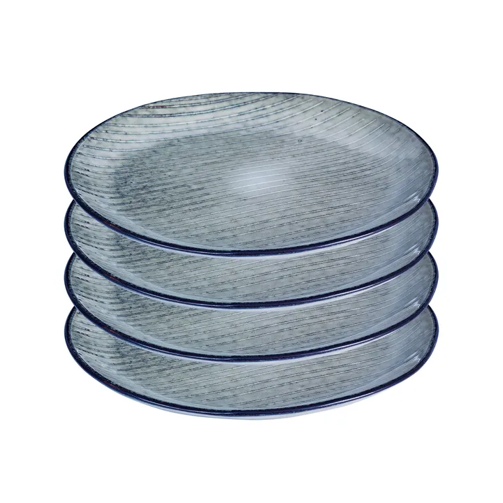 Nordic sea tallerken 4-pakn. Ø 20 cm - Broste Copenhagen
