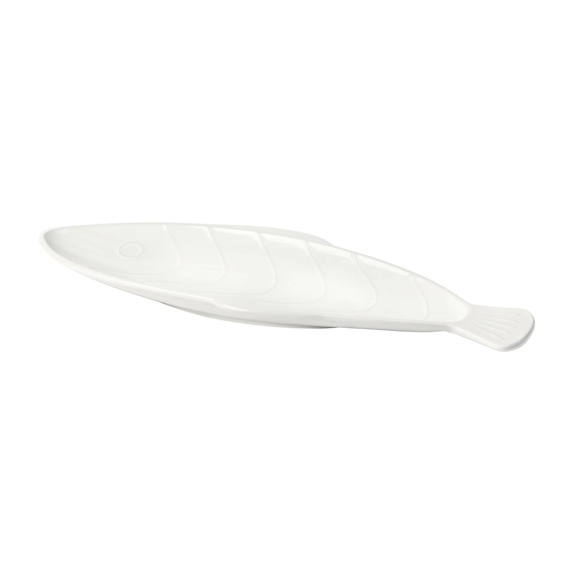 Pesce fat 17,6 x 41,4 cm, Transparent white Broste Copenhagen