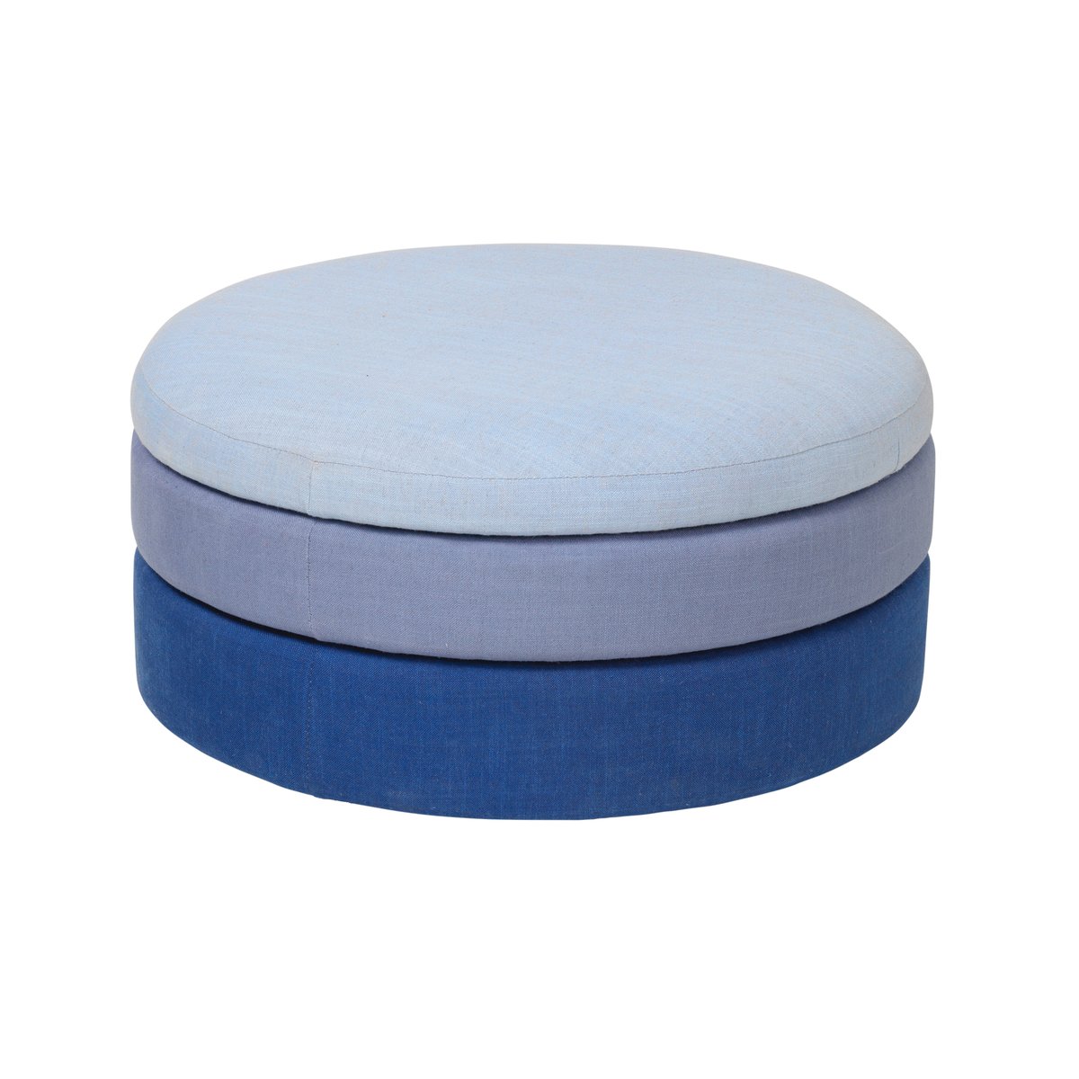 Broste Copenhagen Pond puff 30 cm Blue shades