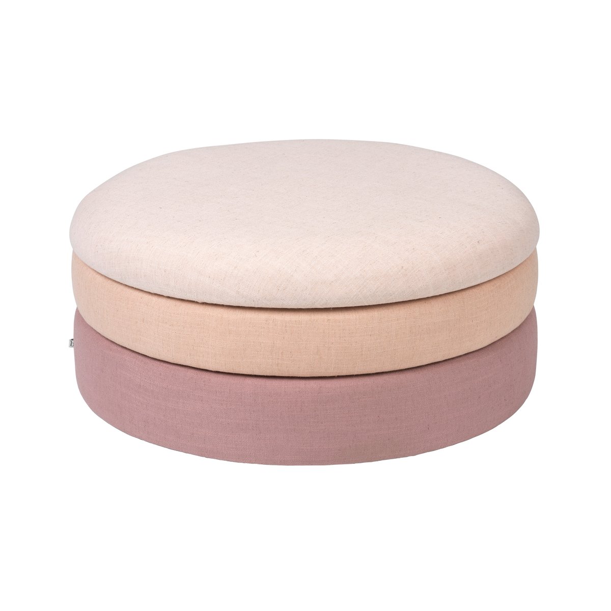 Broste Copenhagen Pond puff 30 cm Rose shades | Skandinavisk Design | Puffer | Rosa