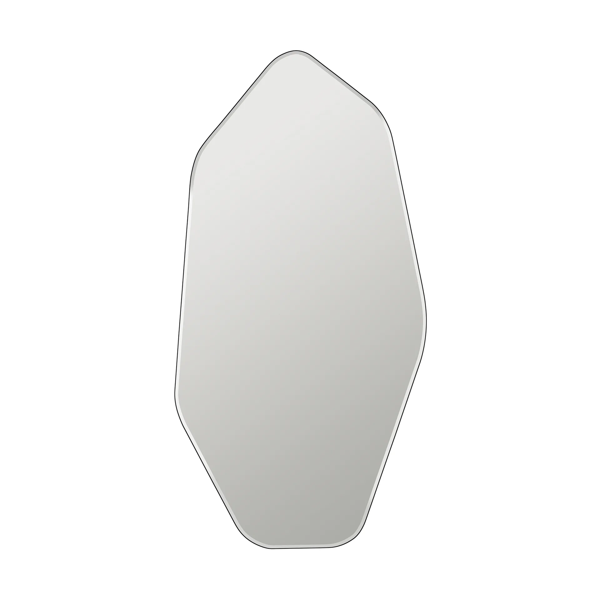 Ruby veggspeil 120x60 cm, Clear-black Broste Copenhagen