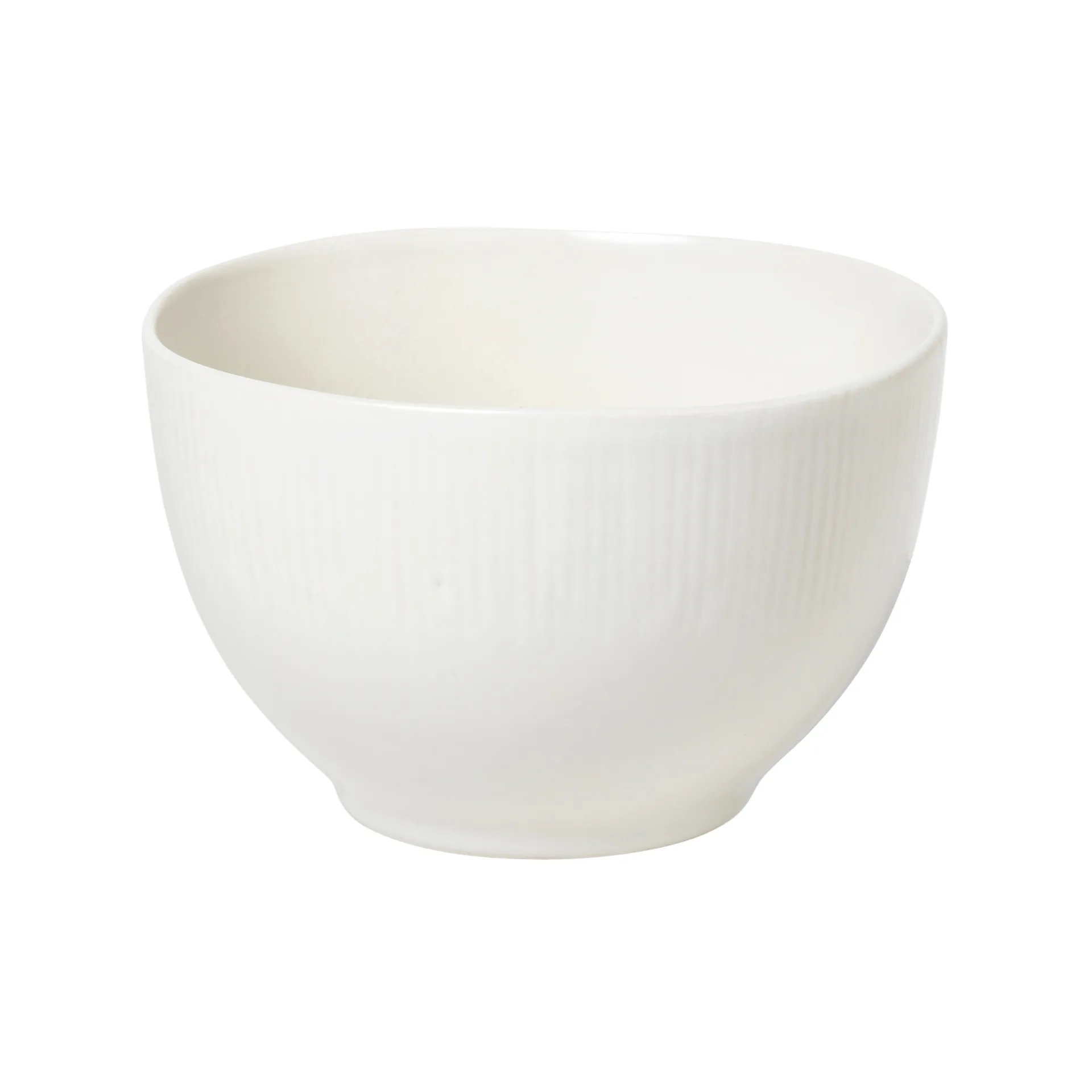 Sandvig høy skål soft white, Ø 13 cm Broste Copenhagen