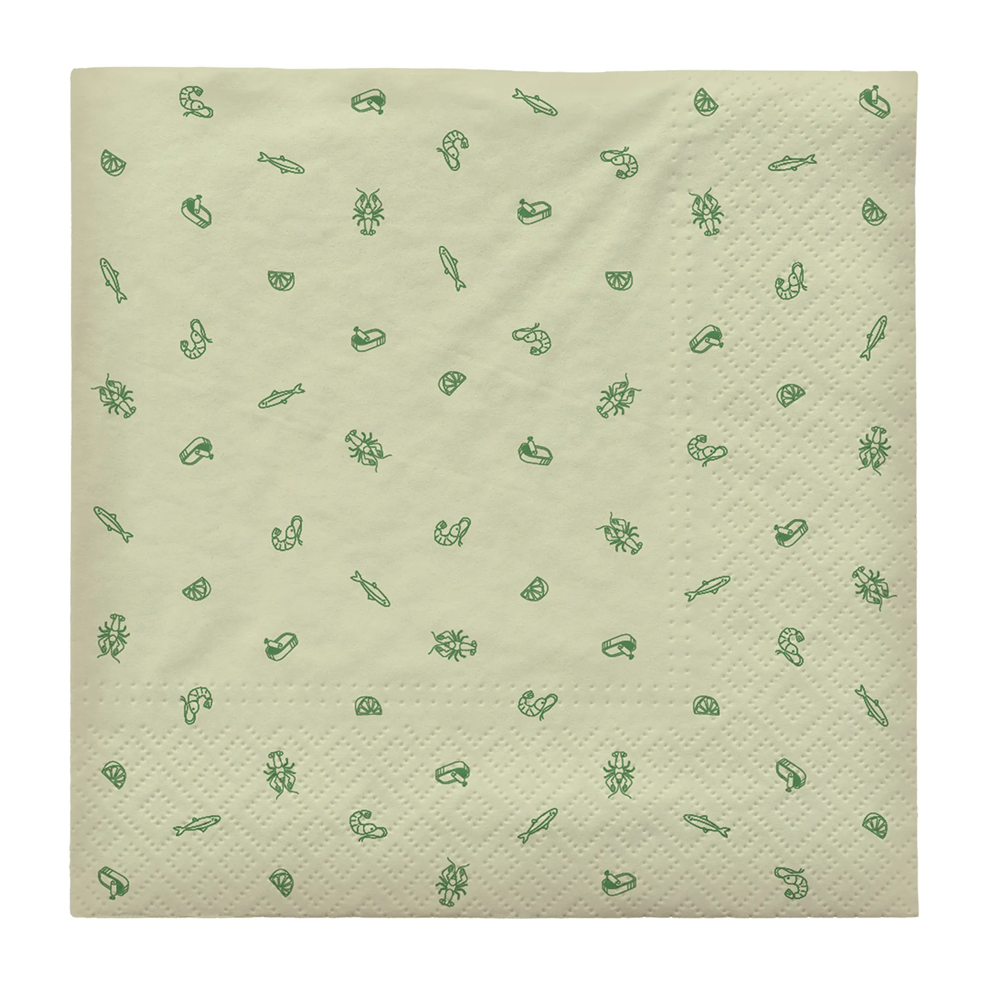 Sea servietter 33 x 33 cm 20-pakning, Jelly green Broste Copenhagen