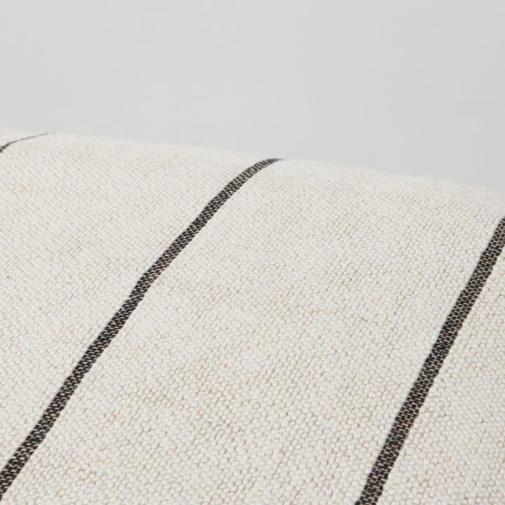 Sigrid puff 50x50 cm, Light beige-black Broste Copenhagen