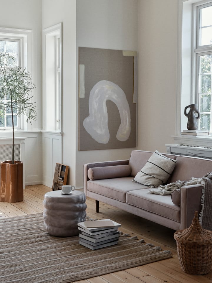 Sigrid putetrekk 50x50 cm - Light beige-black - Broste Copenhagen