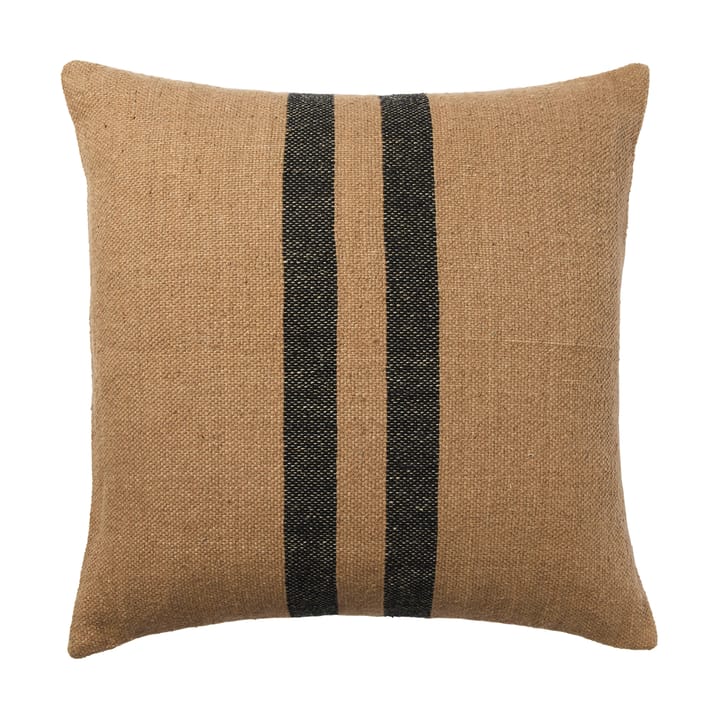 Sigrun putetrekk - Brown kelp-black, 50x50 cm - Broste Copenhagen