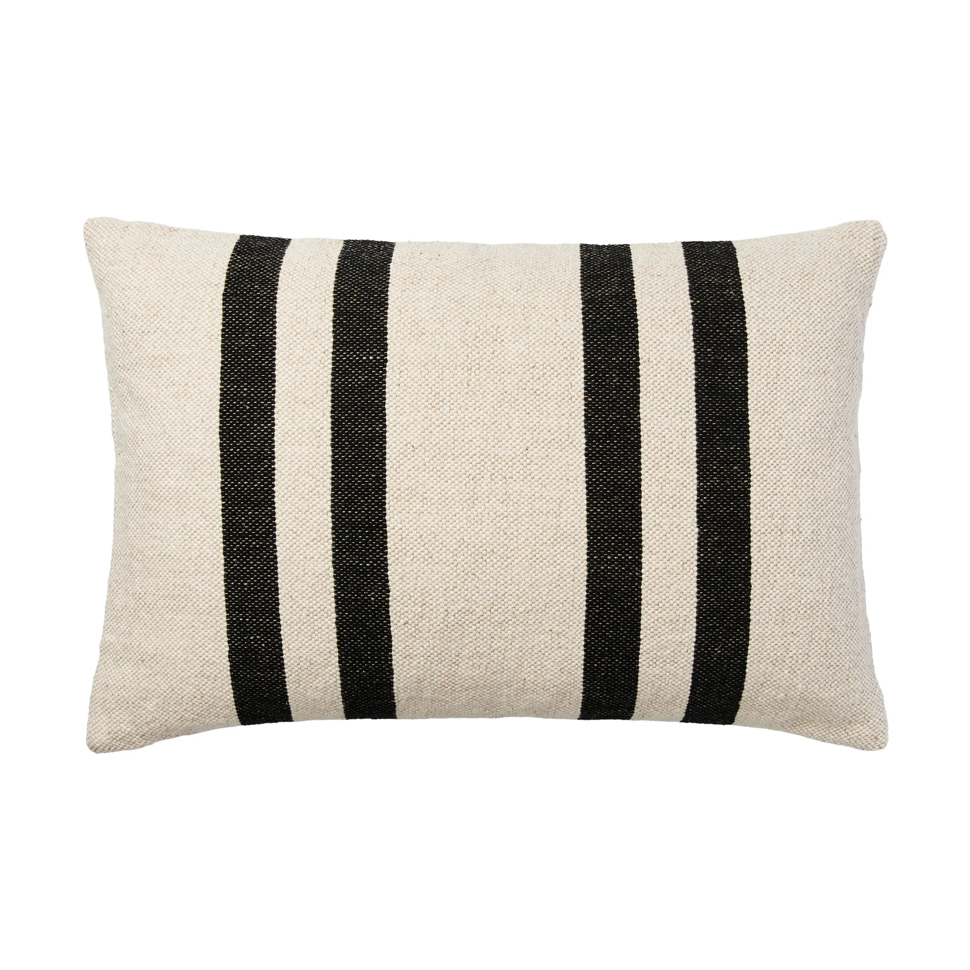 Sigrun putetrekk, Light beige-black, 40x60 cm Broste Copenhagen