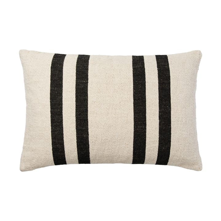 Sigrun putetrekk - Light beige-black, 40x60 cm - Broste Copenhagen