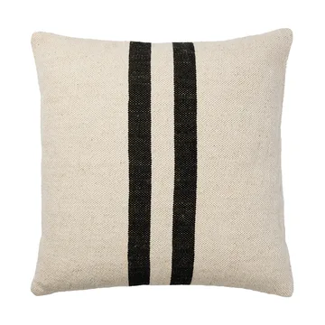 Sigrun putetrekk - Light beige-black, 50x50 cm - Broste Copenhagen