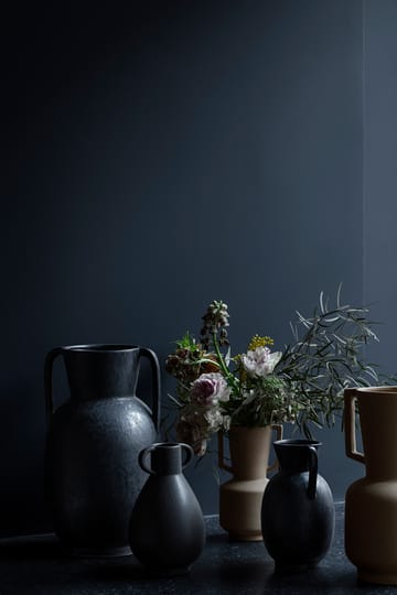 Simi vase 29 cm - Antique grey-black - Broste Copenhagen
