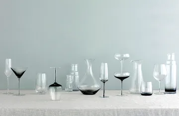 Smoke karaffel 1,65 liter - Klar-grå - Broste Copenhagen