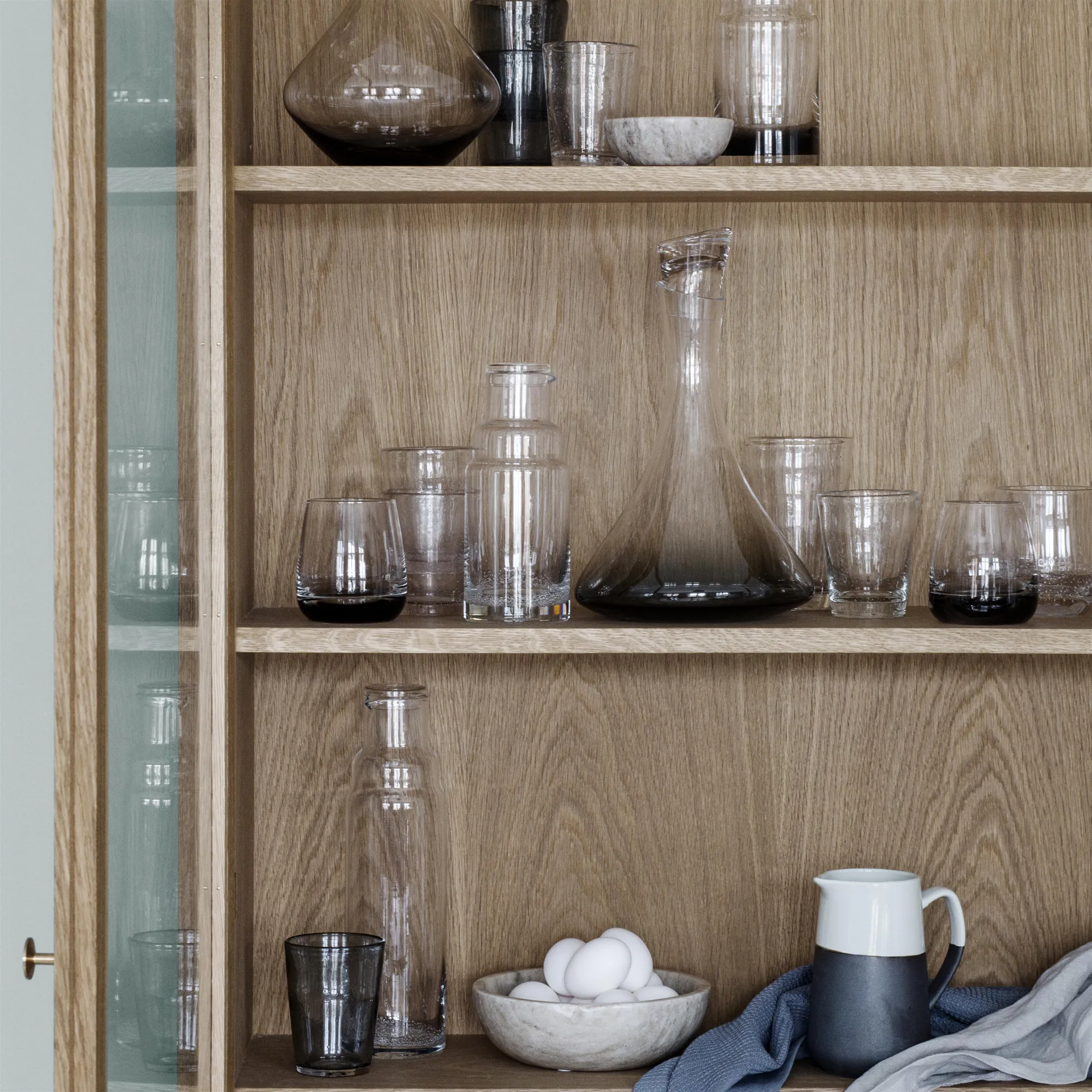 Smoke vannglass, 35 cl Broste Copenhagen