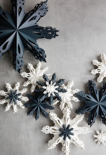 Snowflake juledekorasjon White - Ø 15 cm - Broste Copenhagen