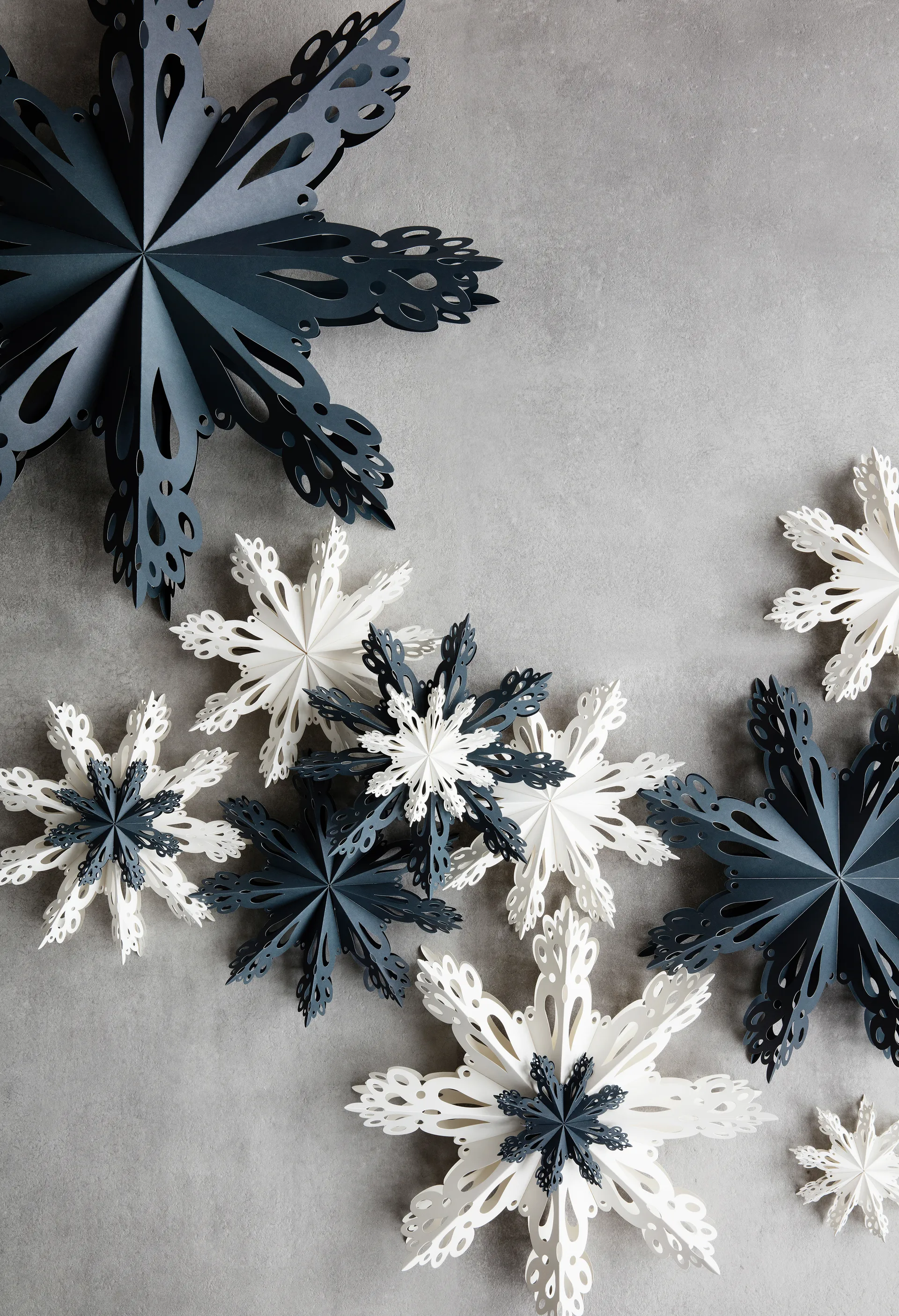 Snowflake juledekorasjon White, Ø 30 cm Broste Copenhagen