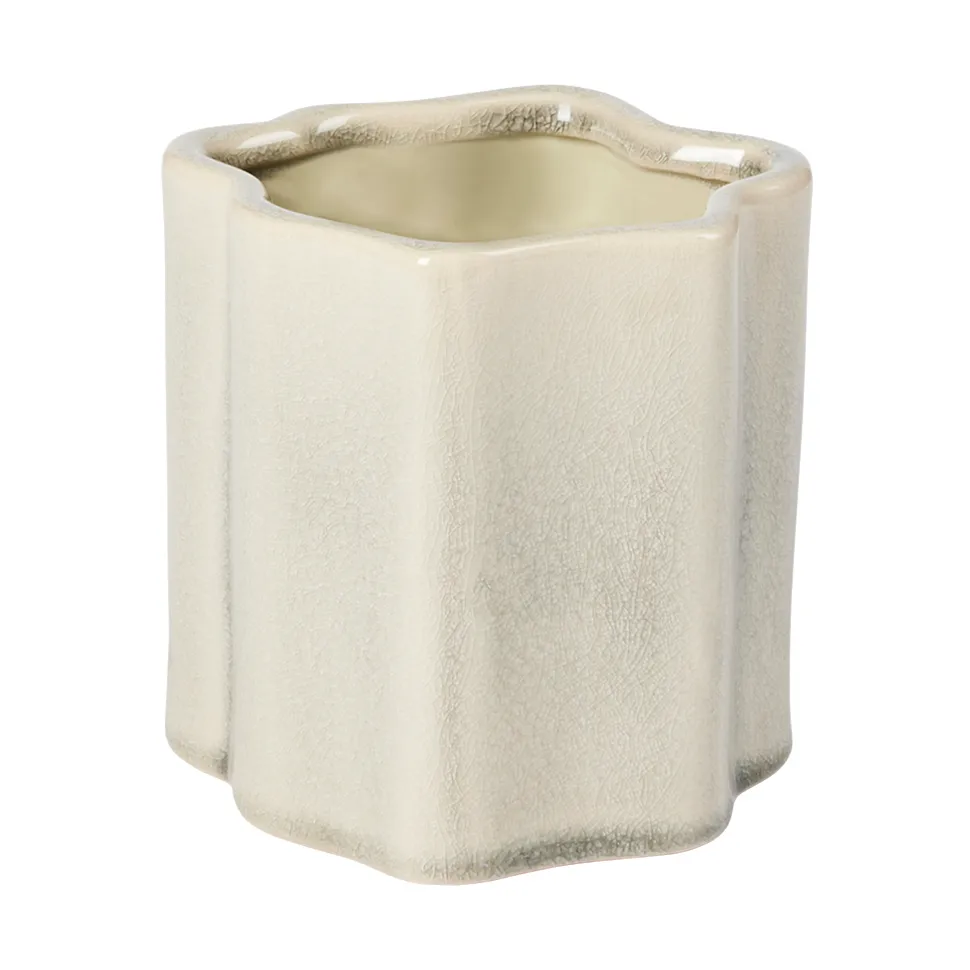 Sonja blomsterpotte H:12 cm, Rainy Day Grey Broste Copenhagen