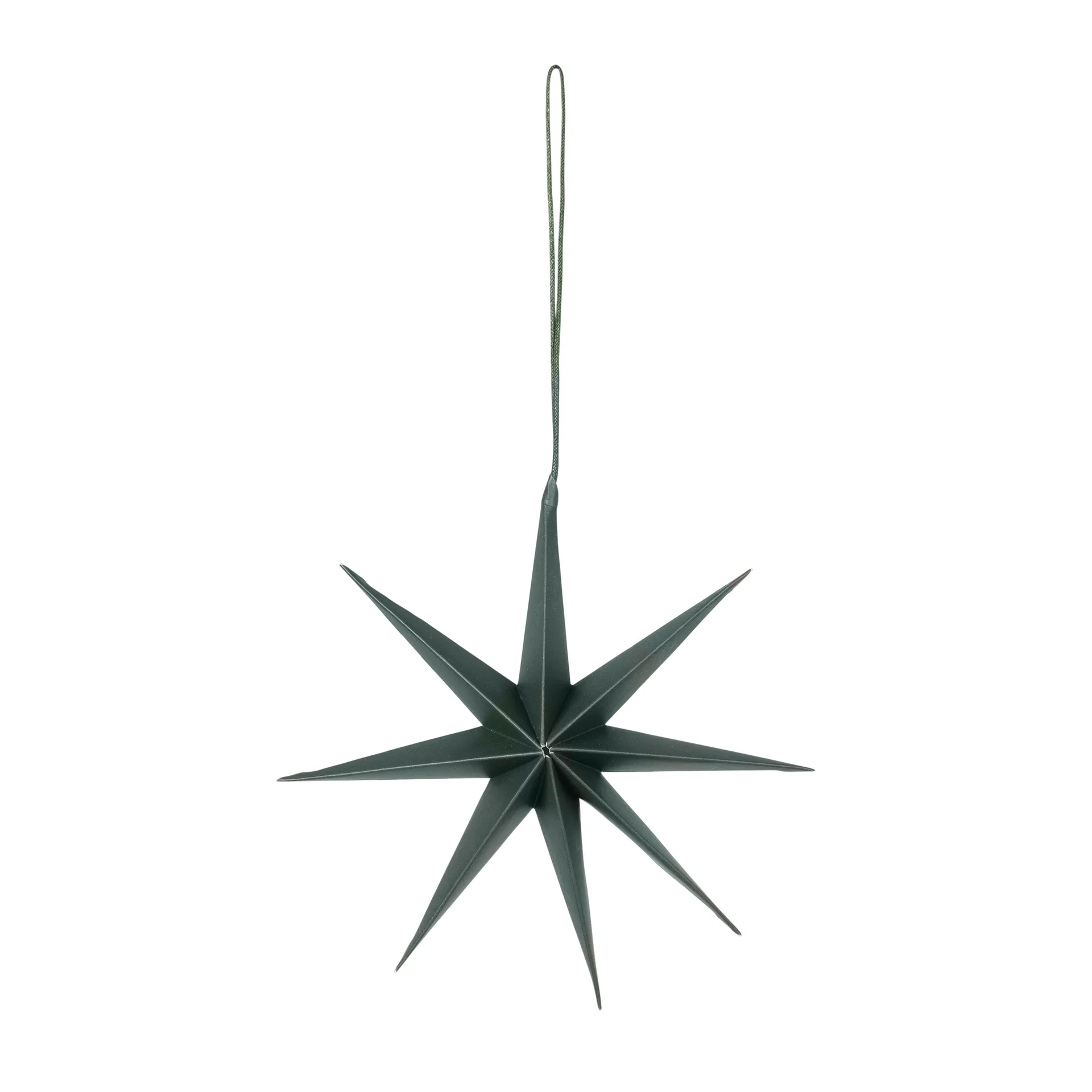 Star papirstjerne Ø 15 cm, Deep forest Broste Copenhagen