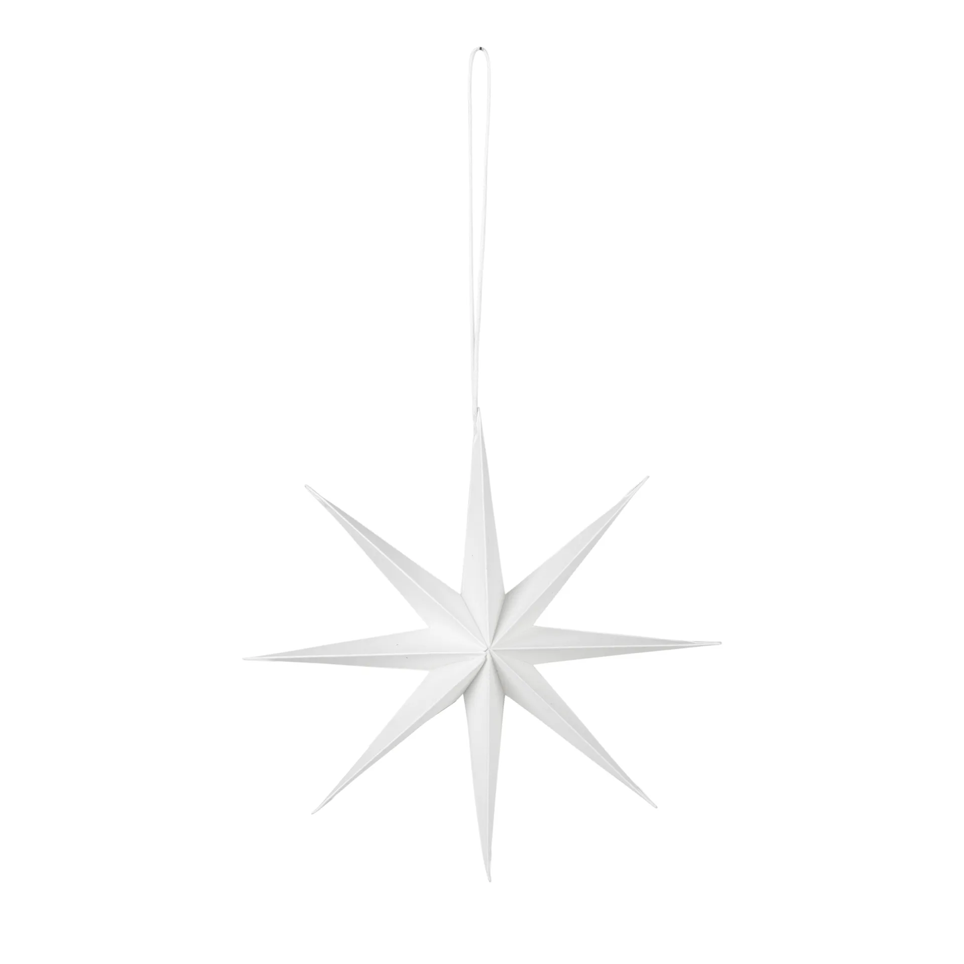Star papirstjerne Ø 15 cm, White Broste Copenhagen
