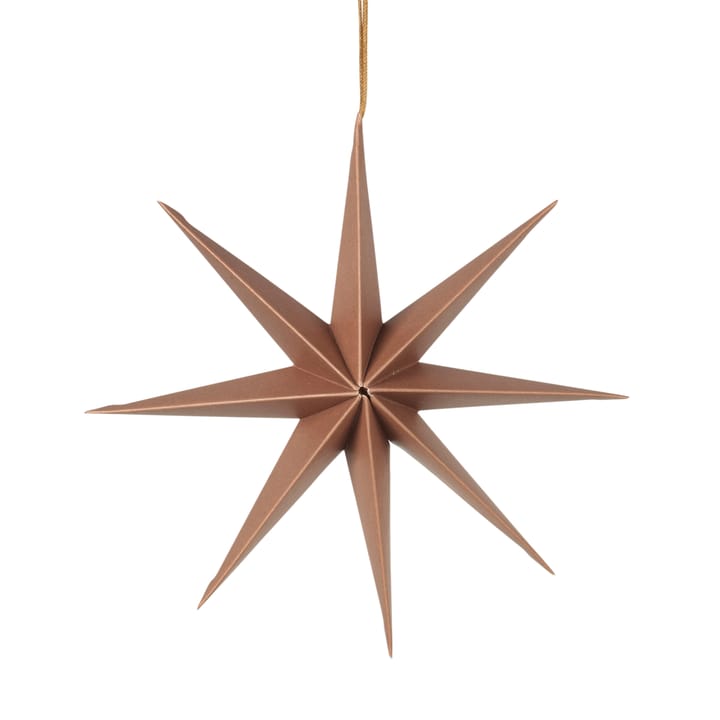 Star papirstjerne Ø 50 cm - Indian tan - Broste Copenhagen