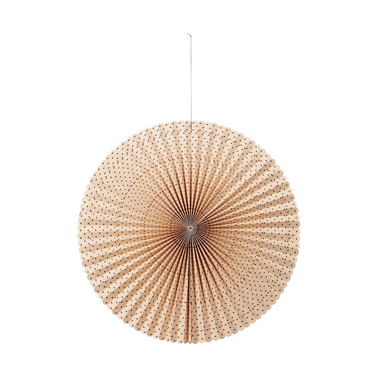 Broste Copenhagen Stella rosette adventsstjerne L Ø60 cm Natural-forest green