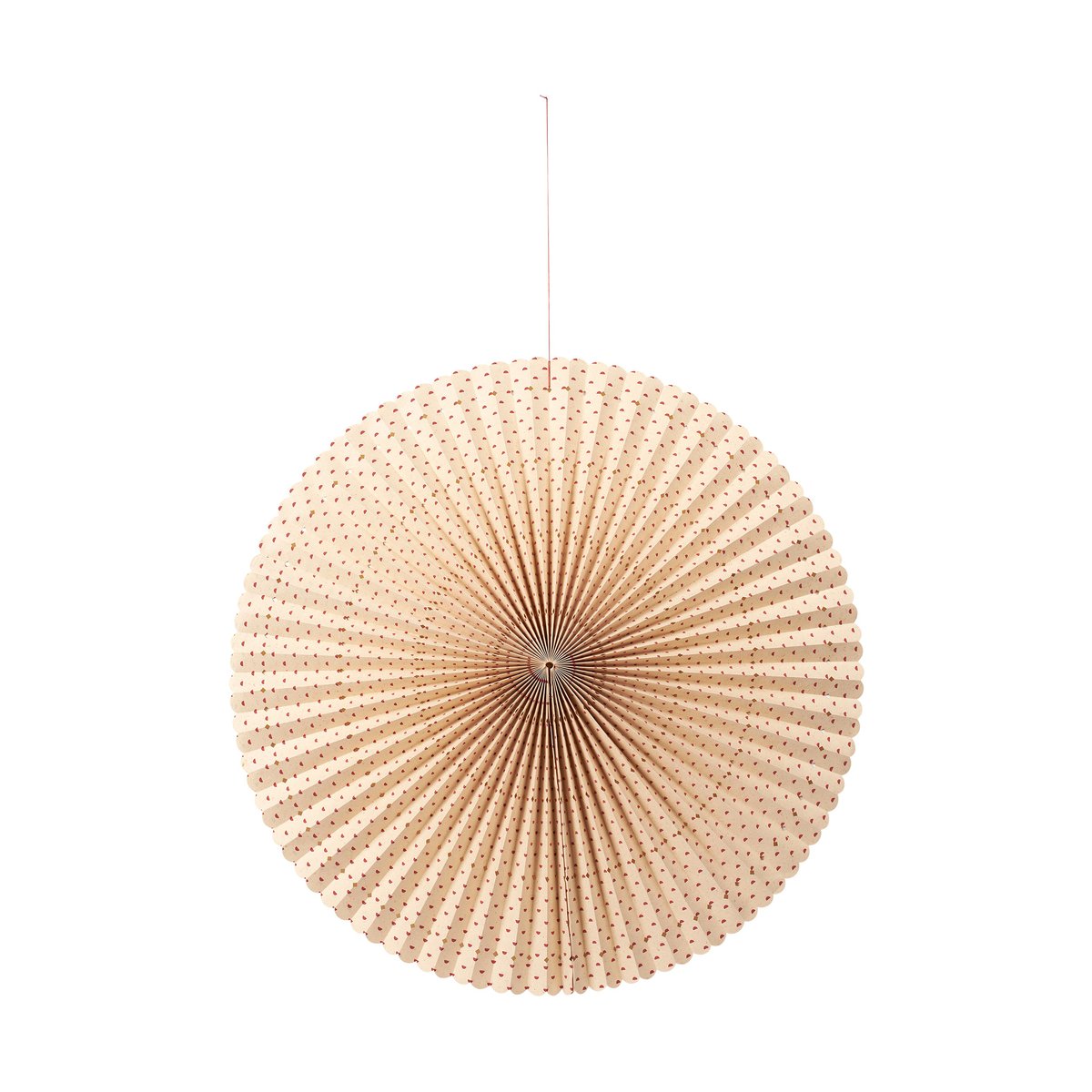Broste Copenhagen Stella rosette adventsstjerne L Ø60 cm Natural-pompeian red