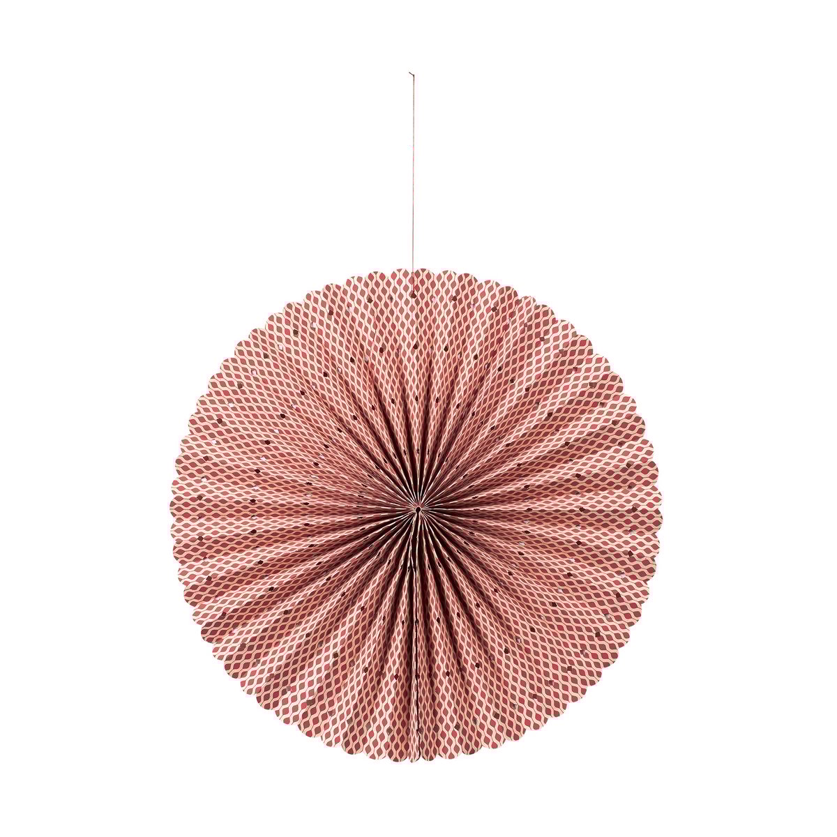 Broste Copenhagen Stella rosette adventsstjerne M Ø43 cm Pompeian red-natural