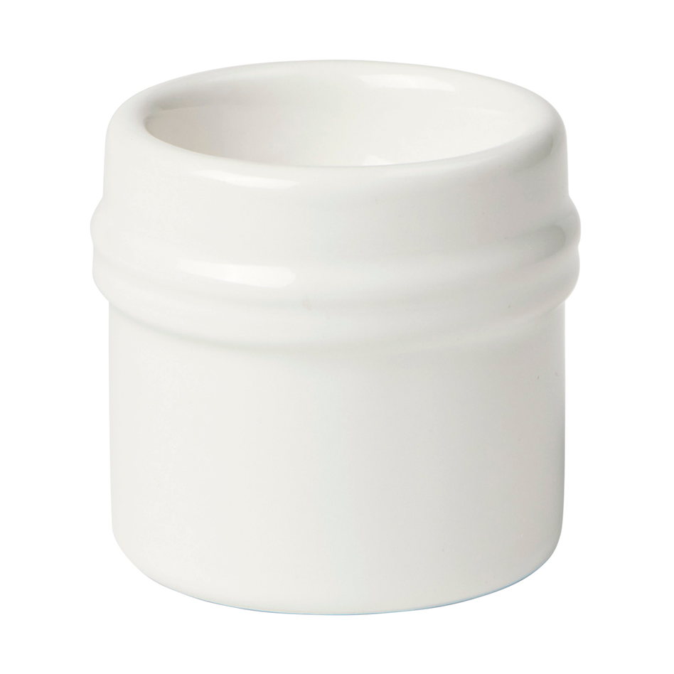Broste Copenhagen Stevns eggekopp 5 cm Chalk white | Skandinavisk Design | Eggeglass | Hvit
