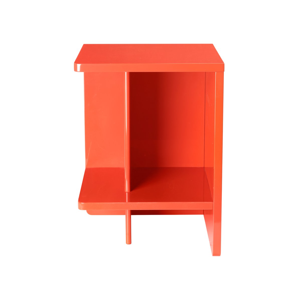 Bilde av Broste Copenhagen Tenna nattbord venstre Pureed pumpkin orange