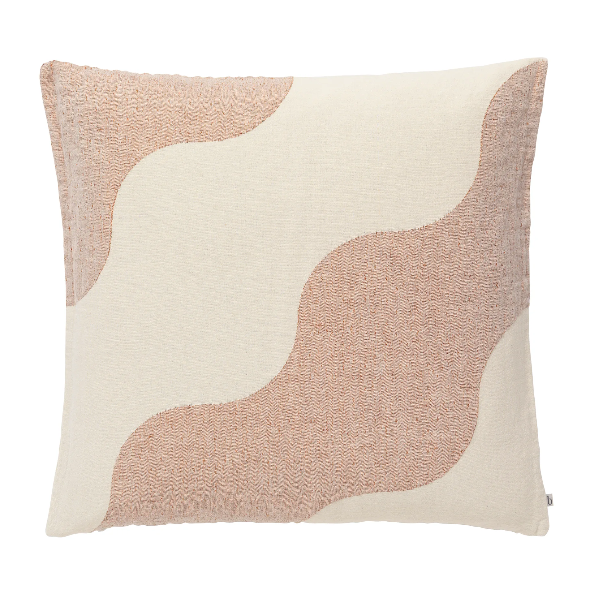 Tide putetrekk 50x50 cm, Caramel brown Broste Copenhagen