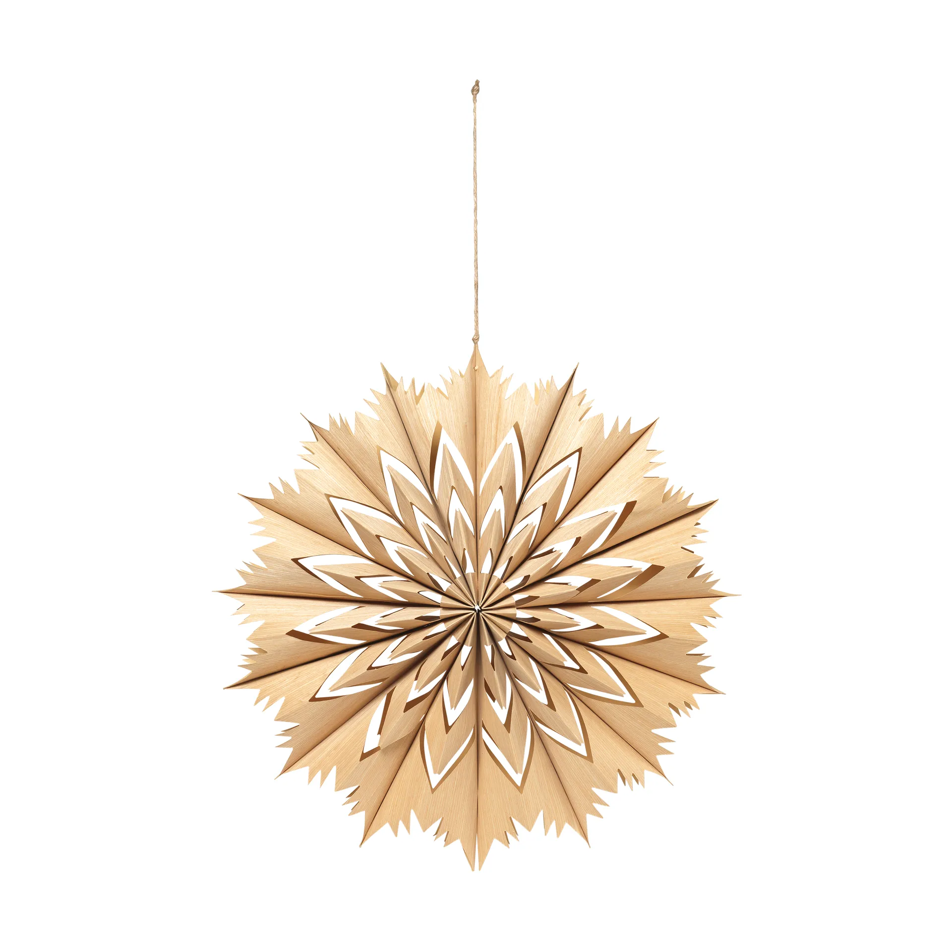Venja dekorasjonsstjerne M Ø40 cm, Natural Broste Copenhagen
