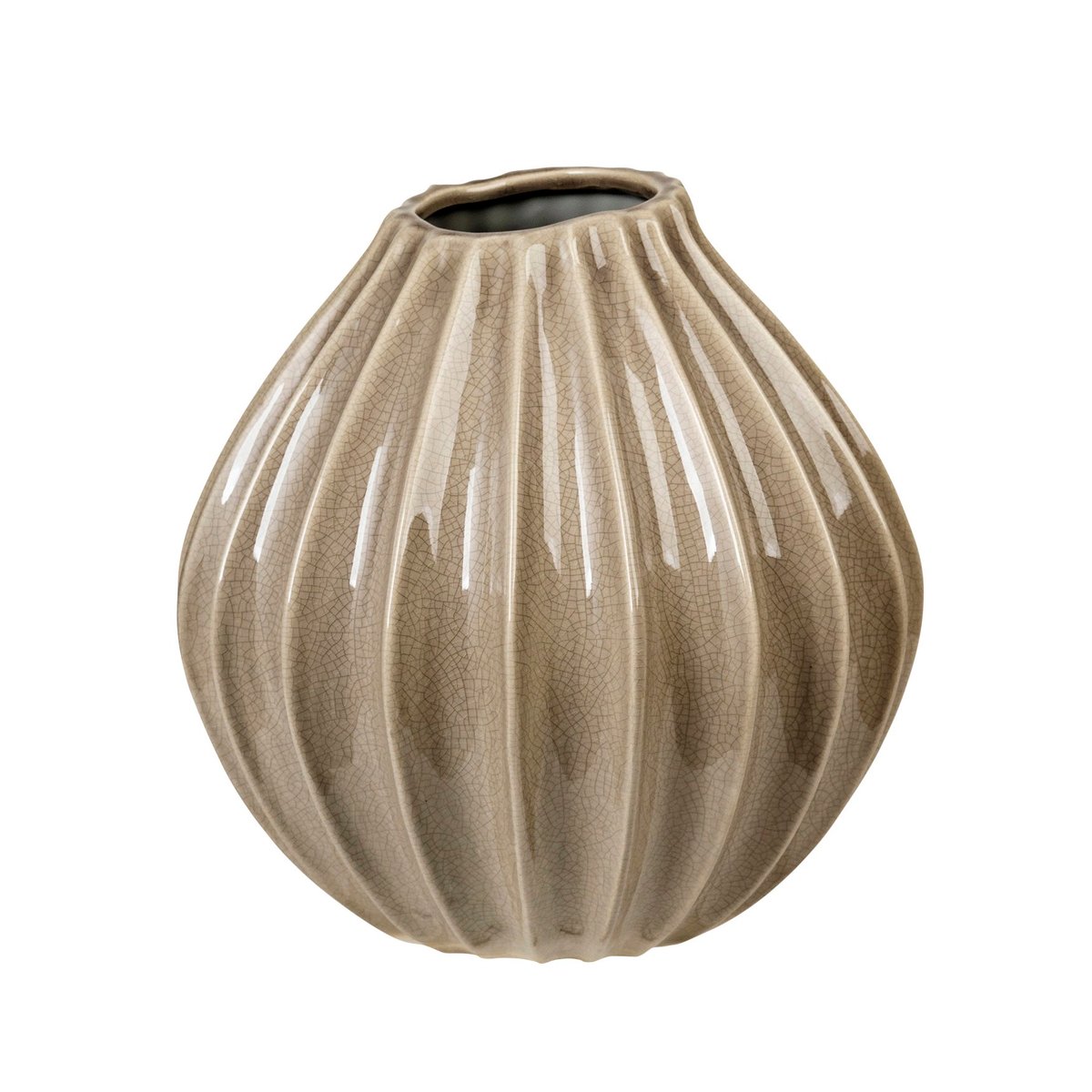 Bilde av Broste Copenhagen Wide vase rainy day 25 cm