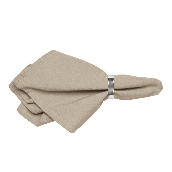 Wille tøyserviett 45x45 cm - Simply taupe (beige) - Broste Copenhagen