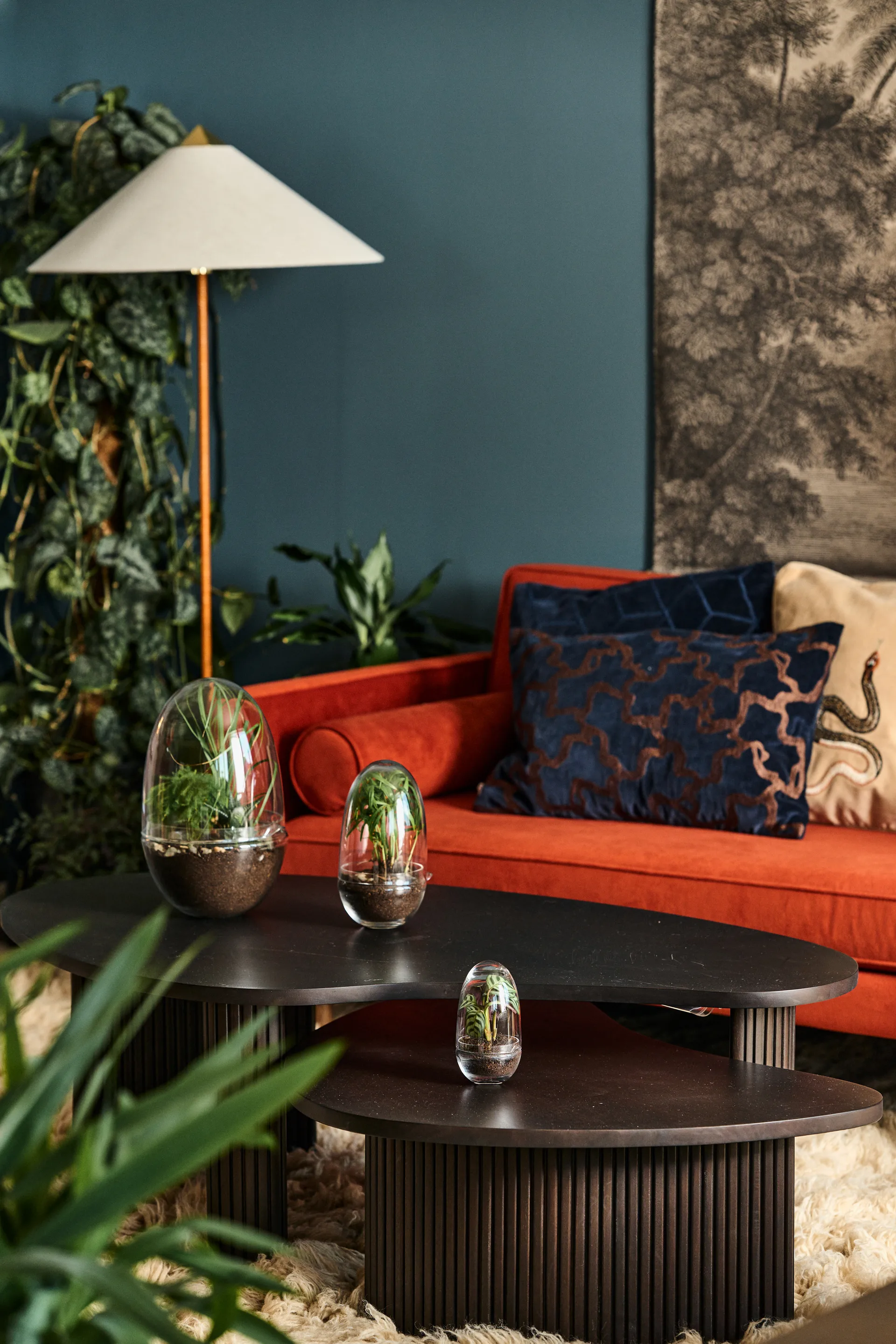 Wind sjeselong, caramel cafe (rød) Broste Copenhagen