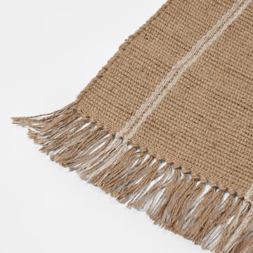 Yuki løper - White-natural, 70x200 cm - Broste Copenhagen